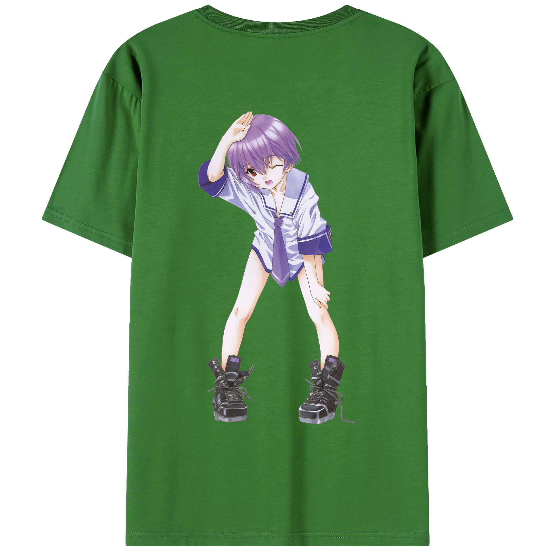 （画像用） EVA 新世紀エヴァンゲリオン レディース半袖Tシャツ(バックプリント)